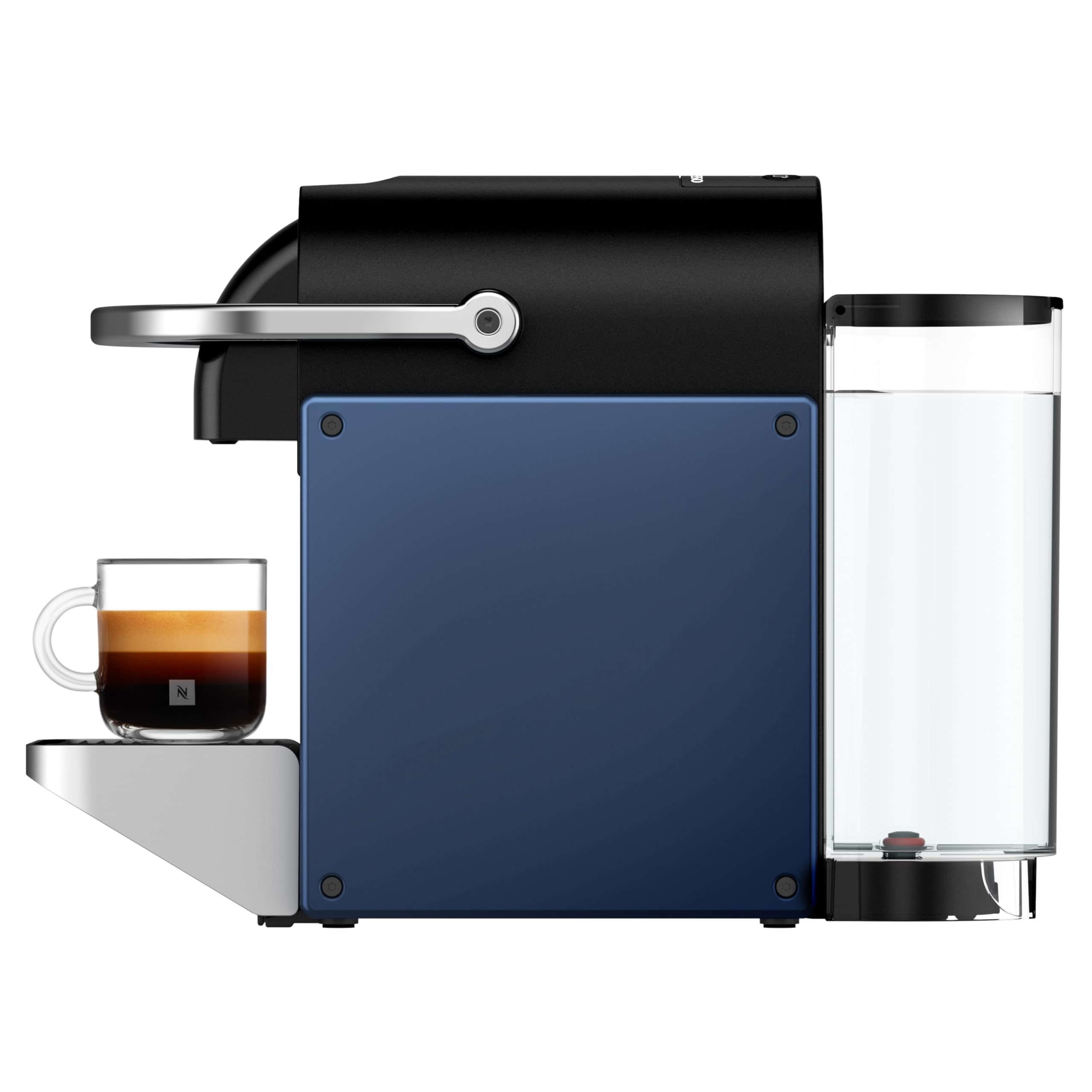 Machine à Café Pixie Bleu, 19 Bars + Kit de Bienvenue, Design Compact, Expresso et Lungo, Arrêt Automatique, Bleu - Delaria Exclusive