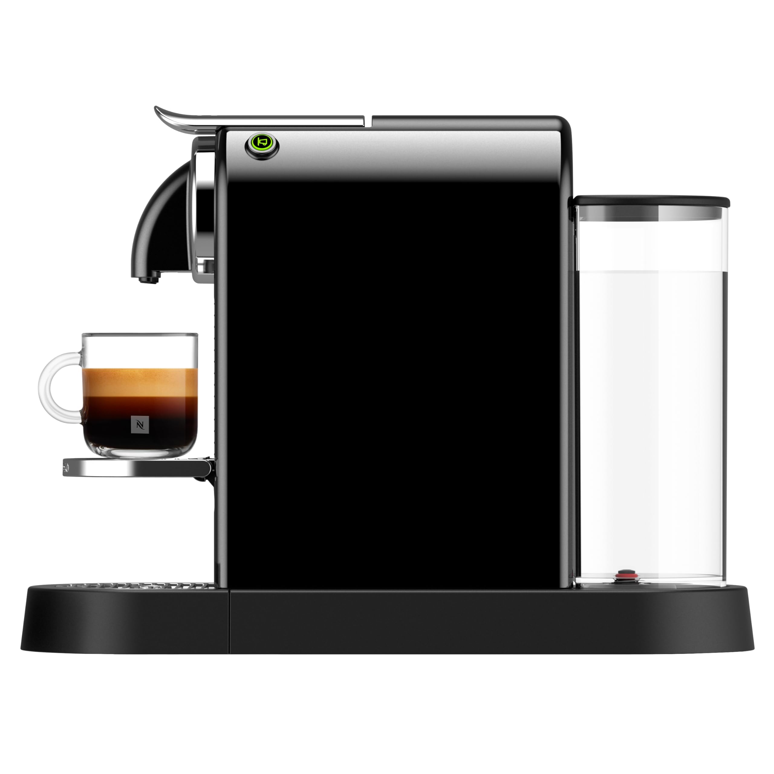 Machine à Café Citiz Noir, 19 Bars + Kit de Bienvenue, Design Moderne, Expresso et Lungo, Arrêt Automatique, Noir - Delaria Exclusive