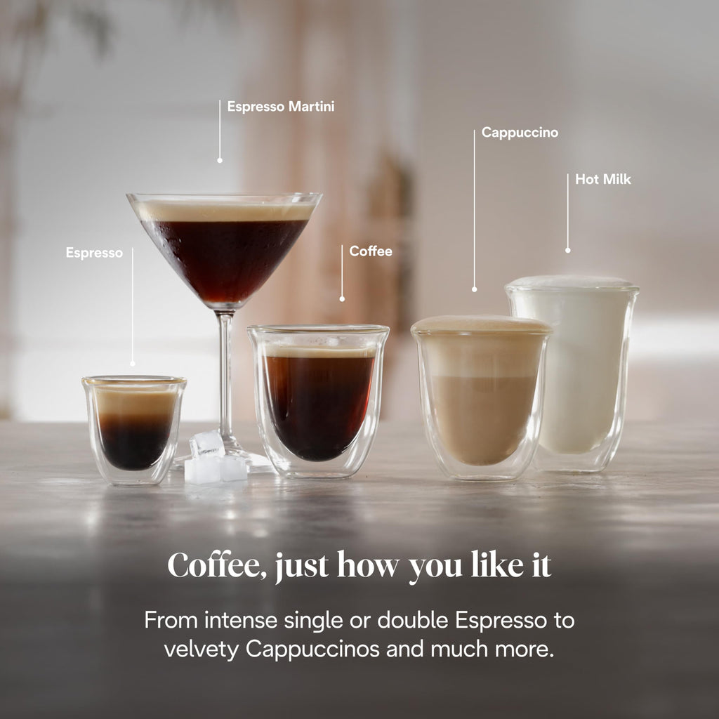 Linea Classic Machine à café manuelle avec tige vapeur, machine à expresso avec pompe barista, buse pour cappuccino, filtre double paroi, 15 bar, tasse jusqu'à 13 cm, acier - Delaria Exclusive