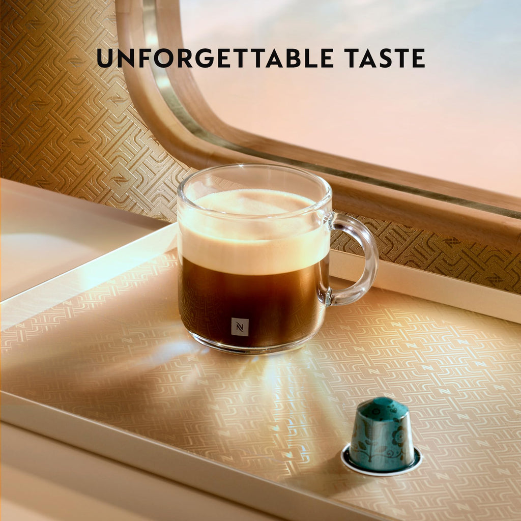 Essenza Mini - Machine à Café à Capsules, Kit de Bienvenue Inclus, Design Compact, Pression 19 Bars, Noir Mat - Delaria Exclusive